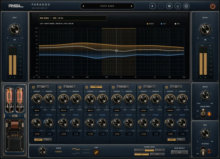 RSL Paradox interface